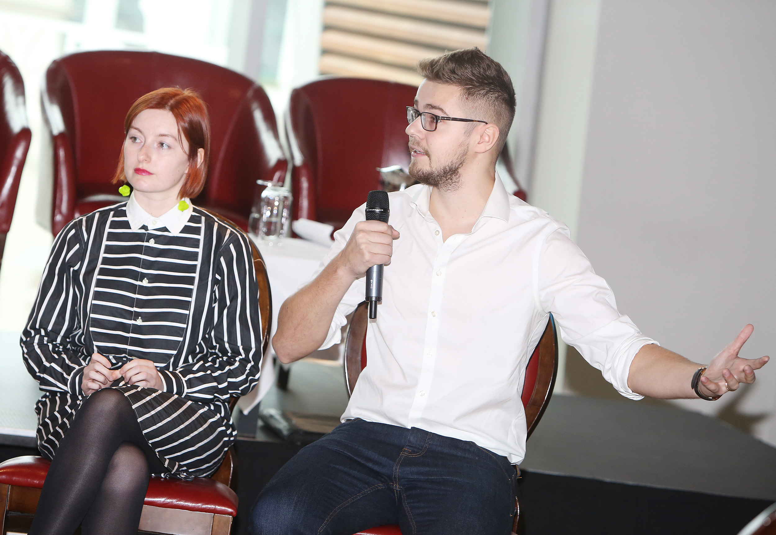 Jonah speaking on panel at Urban Digital Futures